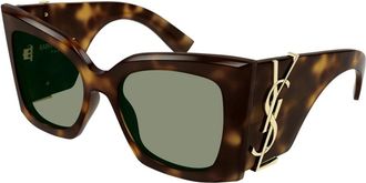 Saint Laurent unisex, Accessoires, Bruin, Maat: 54 MM Nylon