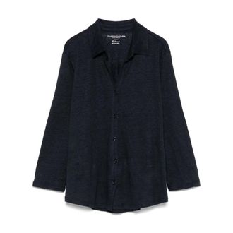 Majestic Filatures Majestic Filatures, Cardigans, female, Blue, Size: XL Knit Cardigan