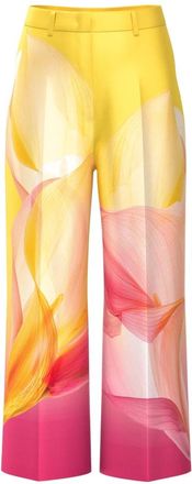 Marc Cain Waukee Broek - Dames - Vrijetijds broeken - Veelkleurig - XS - Polyester - Broeken