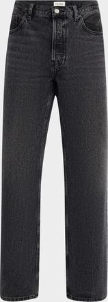 Frame Denim Mens Washed Denim Relaxed Jeans