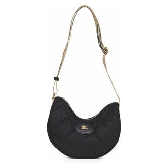 Burberry Horseshoe Crossbody-tas - Dames - Tassen - Zwart - Maat: ONE Size Zijde
