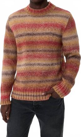 Far Afield Dieter Nepalese Sunset Sweater In Orange