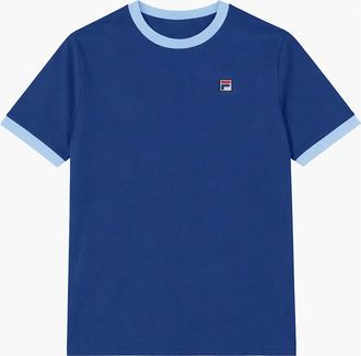 Fila Mens Fila Marconi T-Shirt Limoges/Frozen Fjord - Navy - Size: 38