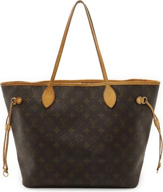 Louis Vuitton Brown Pvc Shoulder Bag Tote Bag (Pre-Owned)