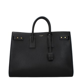 Saint Laurent Handtas Sac De Jour Damess Zwart leer