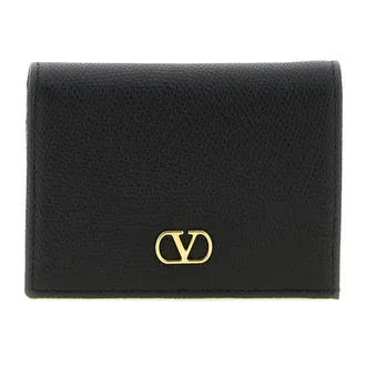 Valentino Garavani Wallets & Cardholders, female, Black, Size: ONE SIZE VLogo Signature Wallet