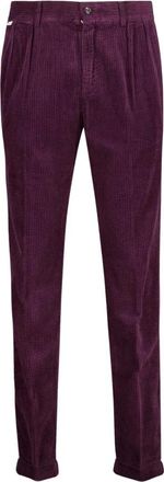 04651/ Slim-fit Broeken - Dames - Slim Fit Broeken - Paars - S - Broeken