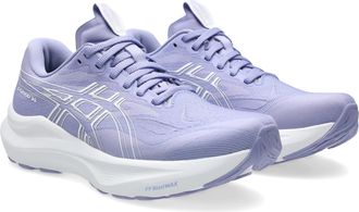 Asics Laufschuh ASICS GT-2000 14, Damen, Gr. 37,5, blaubell, wei&szlig;, Synthetik, Schuhe Laufschuh, f&uuml;r mehr Stabilit&auml;t