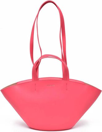 Patrizia Pepe Shoulder Bag Leather - Fuchsia