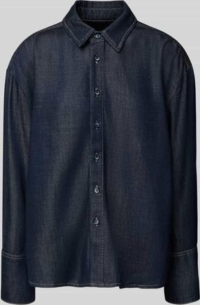 M.A.C Jacke mit Knopfleiste in Dunkelblau, Größe XL