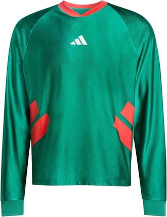 adidas All Time Classics Longsleeve T-shirt Court Green Semi Lucid Red JY8670