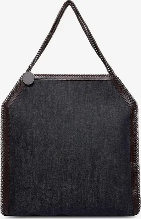Stella McCartney Schultertasche aus Denim Baby Bella Large