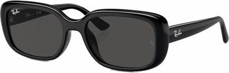 Ray-Ban Pillow Zonnebril - unisex - Zonnebrillen - Zwart - 56 MM - Accessoires
