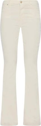 7 For All Mankind Flared Jeans, female, Beige, Size: W26 Velvet Flared Jeans High Waist Ali