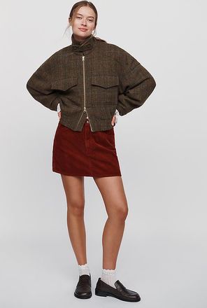Rolla's 90s Relaxed Corduroy Mini Skirt