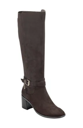 Easy Spirit Noma Knee High Boot in Dark Brown at Nordstrom, Size 8.5