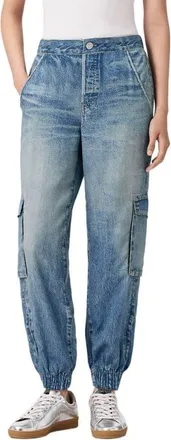 AllSaints Selma Cargo Jeans in Illusion Indigo at Nordstrom, Size 10 Us