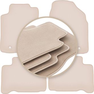 OEM Alfombrillas Premium Beige Para: Lexus Nx 300h Crossover 2014