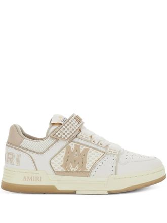 Amiri Ma Skyline perforated logo sneakers - men - Calf Leather/Fabric/Rubber - 45 - White