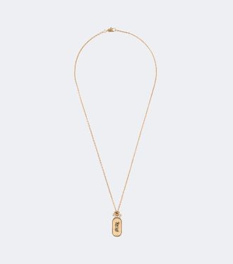 Saint Laurent Cassandre pendant necklace