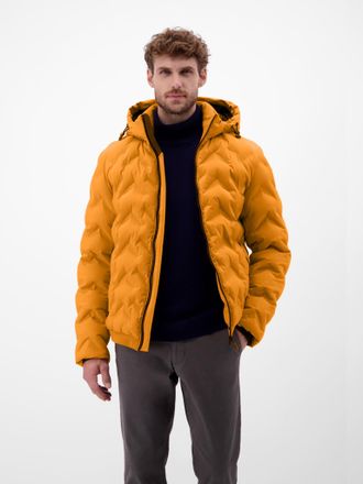 Lerros Steppjacke LERROS, Herren, Gr. XXL, pumpkin orange, Web, Obermaterial: 100% Polyester, unifarben, normal h&uuml;ftbedeckend, Rundhals, Jacken Steppjacke, m