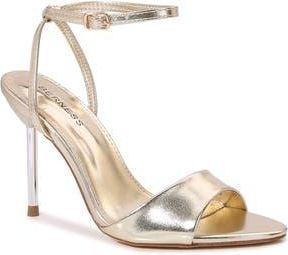 Berness Patent Stiletto Sandal in Gold at Nordstrom Rack, Size 8.5