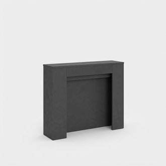 Itamoby Consola Extensible Para Entrada O Comedor, Capacidad Para 10 Personas, 90&times;25-211 Kiba - Antracita