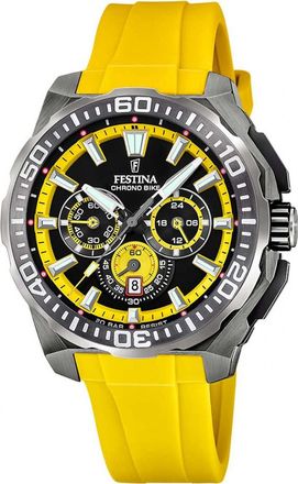 Festina F20725-1 Mens Chrono Bike Watch - Black - One Size