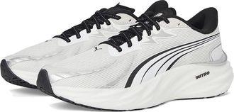 Puma Velocity Nitro Running Shoes Mens Shoes White/Black : 10.5 D - Medium, Textile