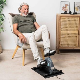 InnovaGoods Pedalatore Elettrico Assistito per Braccia e Gambe con Tappetino e Telecomando Velora 3000 InnovaGoods