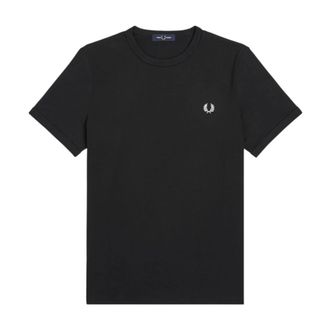 Fred Perry Heren, Tops, Zwart, Maat: 2XL