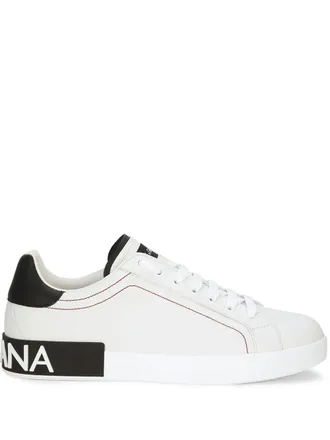 Dolce & Gabbana Sneaker mit Logo -Anwendung
