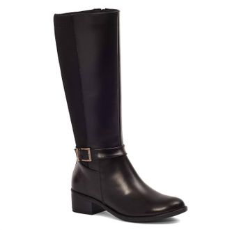 Andrea Womens Tall Riding Boots In Black