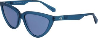 Calvin Klein Jeans CKJ23658S 460 Womens Sunglasses Blue Size 56