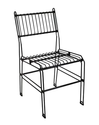 Sunnydaze Indoor/Outdoor Steel Wire Dining Chair