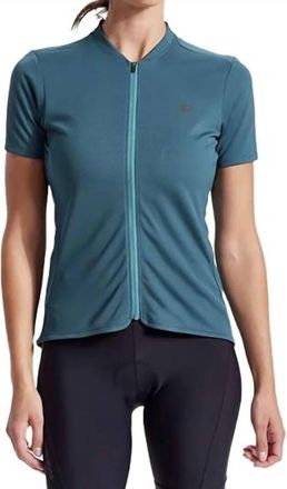 Pearl Izumi Womens Quest Jersey In Dark Spruce/gulf Teal