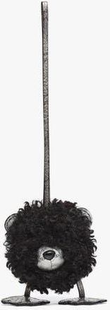 MCM Aren Bear Charm in Faux Fur in Black at Nordstrom