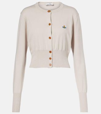 Vivienne Westwood Bea Orb cotton and cashmere cardigan