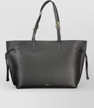 Furla leather tote bag