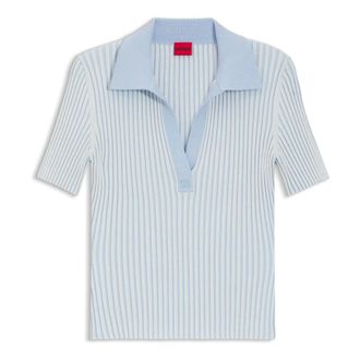 HUGO BOSS V-hals Truien - Dames - V-hals truien - Blauw - S - Truien & Vesten
