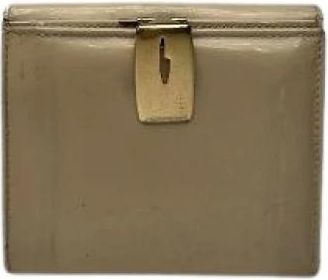 Gucci Pre-owned Wallets, female, Beige, Size: ONE SIZE Pre-owned Wallet