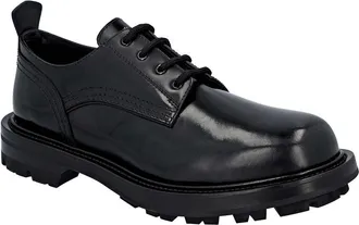 Alexander McQueen Alexander Mcqueen Mens Calfskin Worker Derby, Never Worn (Authentic Pre- Loved)
