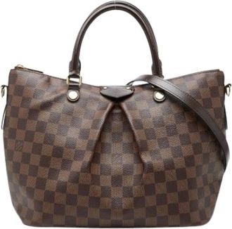 Louis Vuitton Pre-owned Handbags, female, Brown, Size: ONE SIZE Pre-owned Damier Shoulder Bag