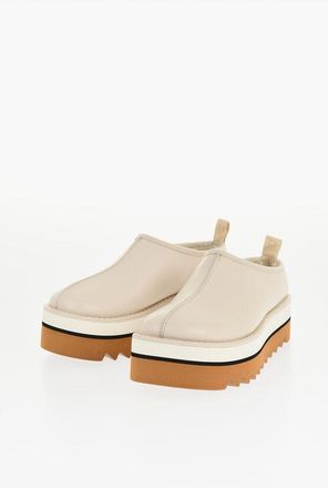 Stella McCartney Eco-leather GREGGIO Platform Mules size 37