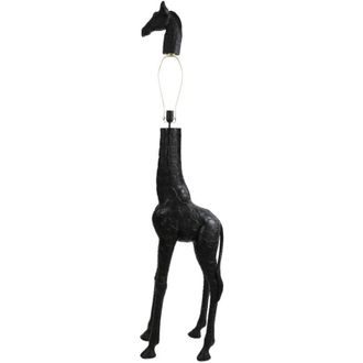 Light & Living L&aacute;mpara De Pie - Giraffe - Negro - Pl&aacute;stico - - Light&living