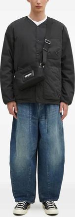 Nanga Piumino con tasche applicate - Nero