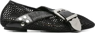 Toga Archives Zwarte stijlvolle schoenen voor vrouwen - Dames - Ballerinas - Zwart - 38 EU - Schoenen