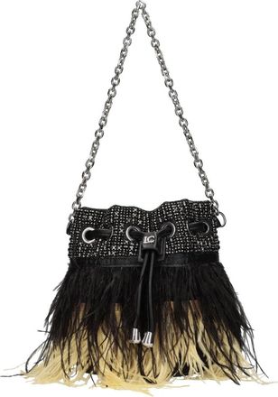 La Carrie Tassen.. Zwart - Dames - Schoudertassen - Zwart - ONE Size - Leer - Tassen