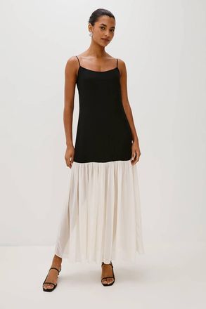 Rails Chandra Maxi Dress In Black/ivory