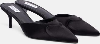 Alaia Alaïa Mules Le Coeur 3D 55 in raso